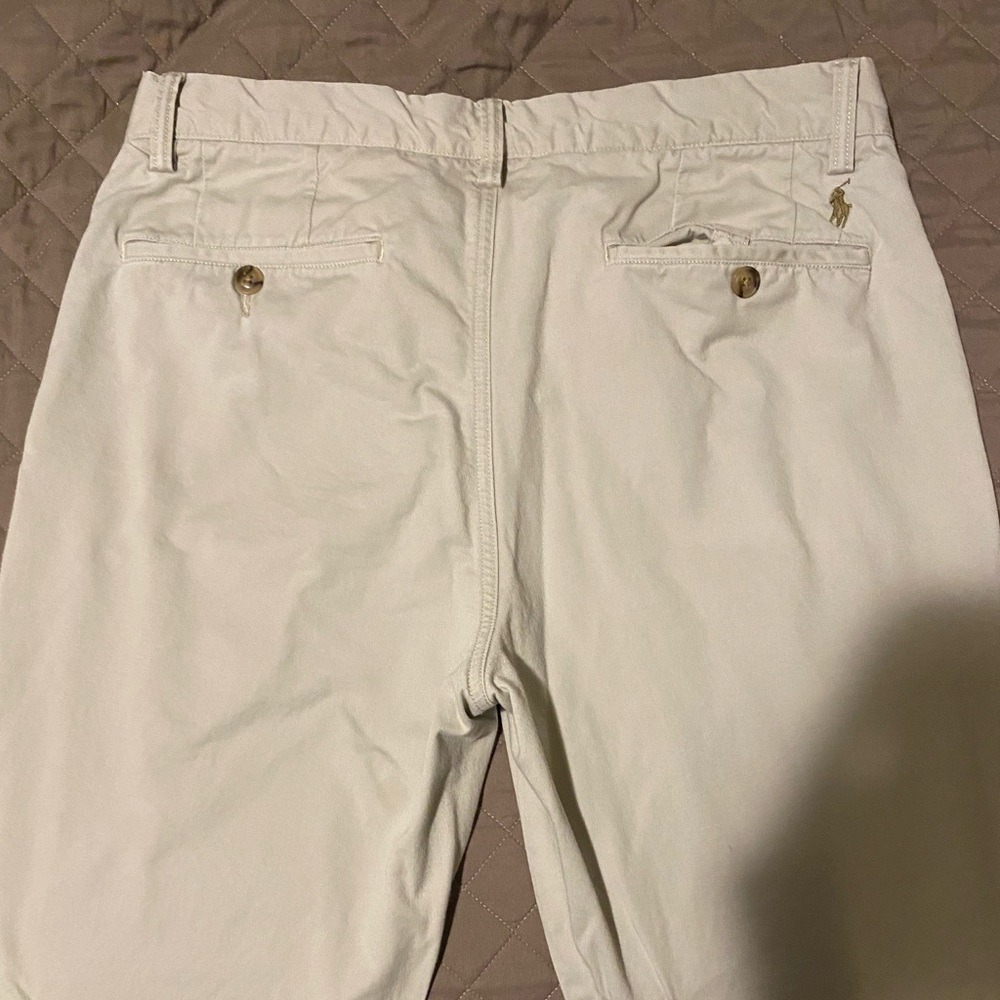 Mens Polo Khaki Pants